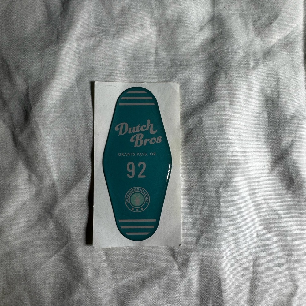 Dutch Bros Teal Sticker